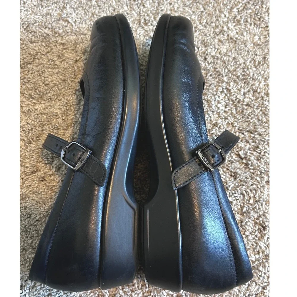 SAS Tripad Comfort Mary Jane Academia Vampy Goth Black Leather Shoes SZ 8 M
